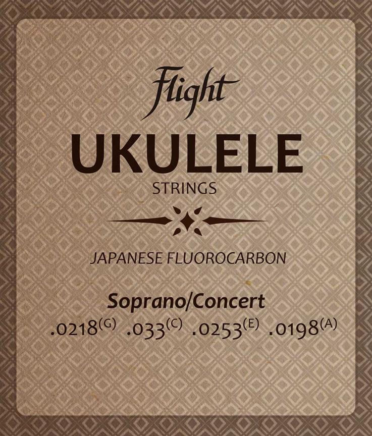 Flourocarbon Ukulele Strings - Soprano/Concert